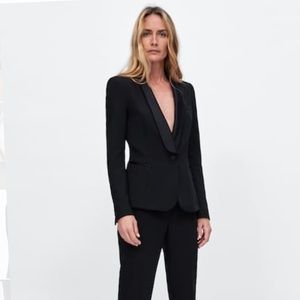Tuxedo style blazer